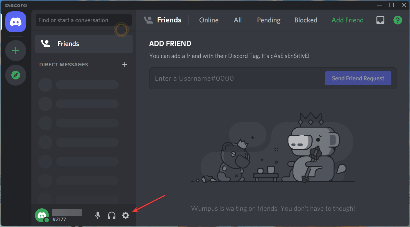 User settings to fix discord mic not working windows 11