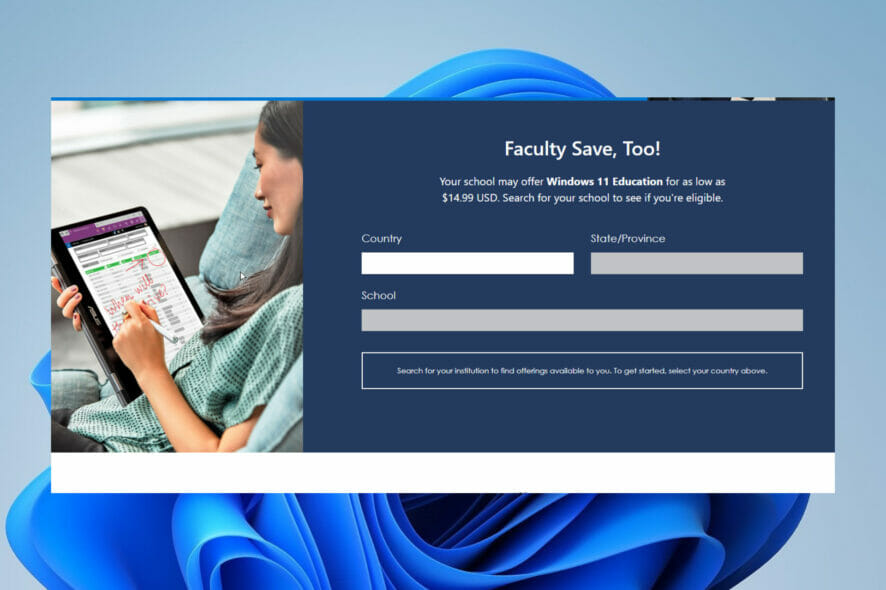 free windows 11 for teachers