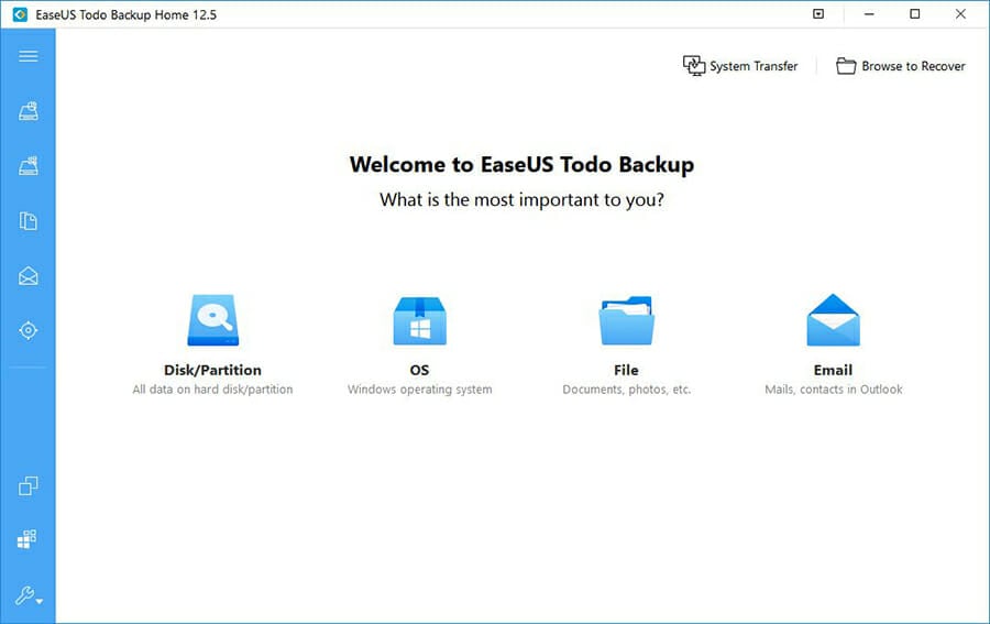 EaseUS Todo Backup