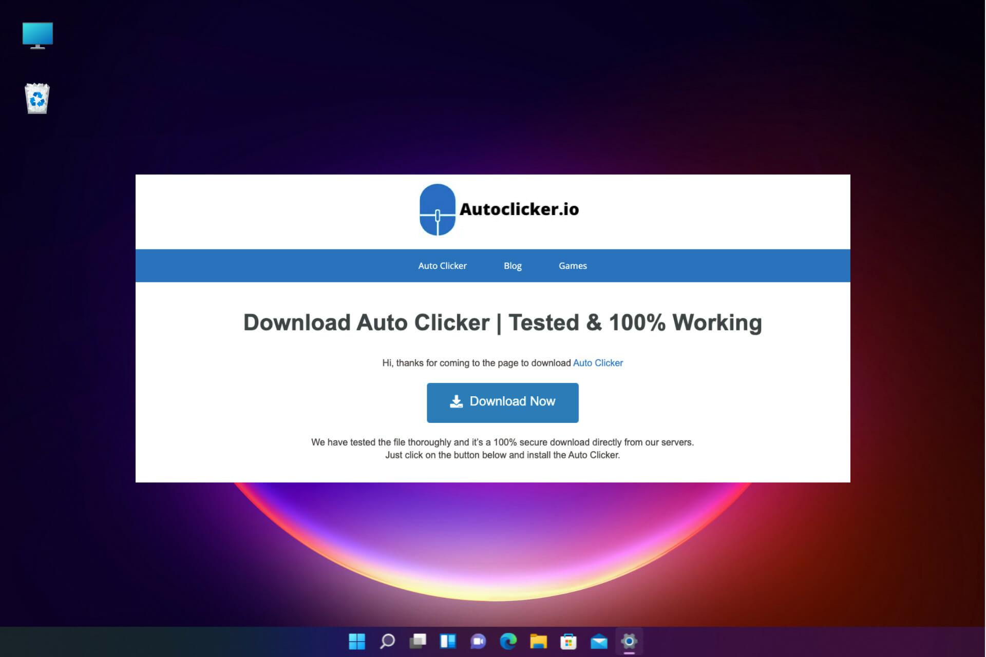 GS Auto Clicker - Free Download & Review: Is it a Virus?