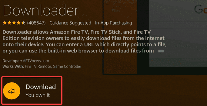 download the downloader app