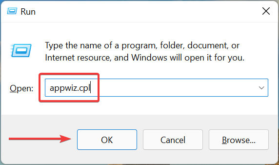 appwiz.cpl to fix lenovo ideapad 5 camera not working