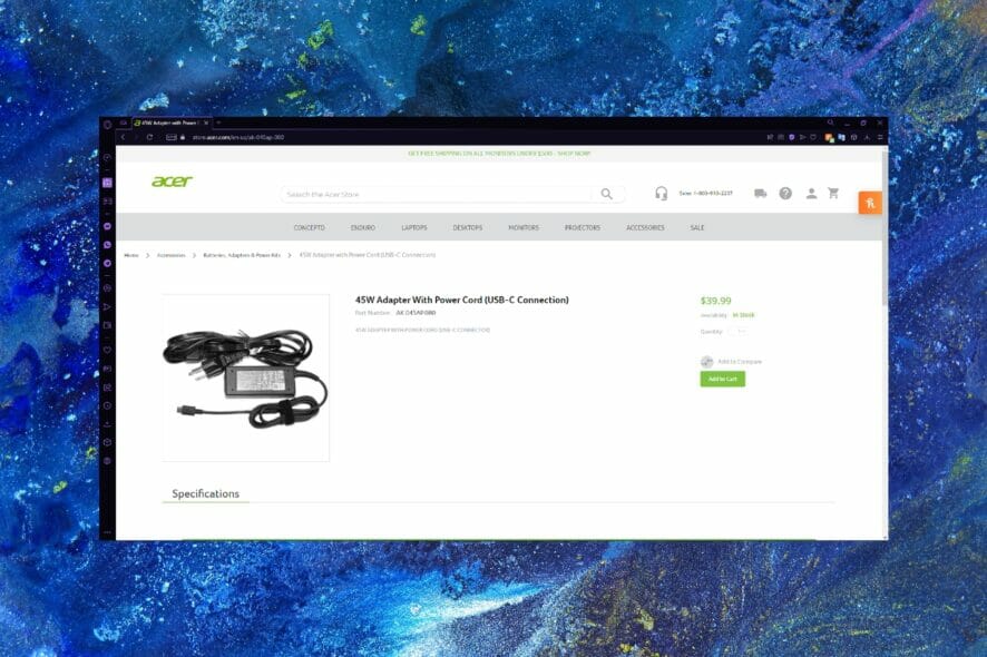 Feature image Acer Swift 7 battery not detected.