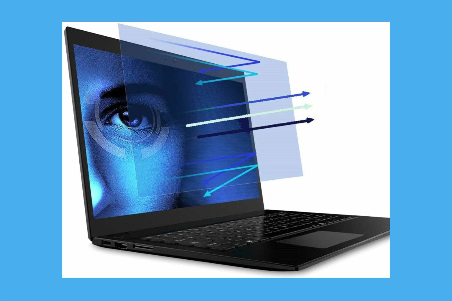 anti blue light screen protector for Razer Book 13 laptop