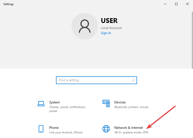 settings profile picture won't change