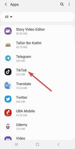 tiktok app profile picture won't change