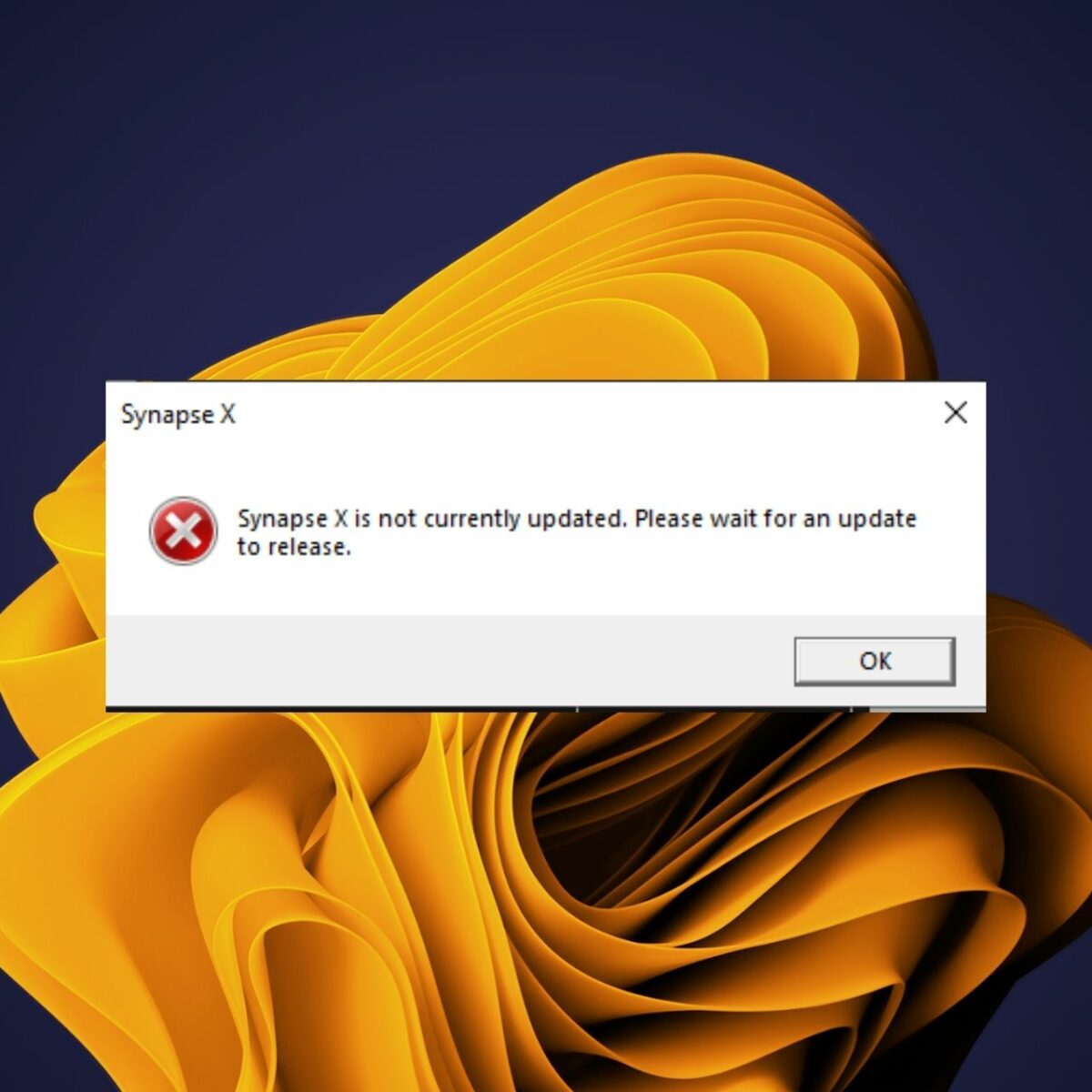How To Fix Synapse X Is Not Currently Updated Please Wait For An Update To  Release 