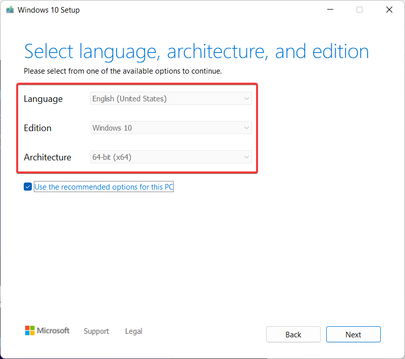 language-others windows upgrade stuck