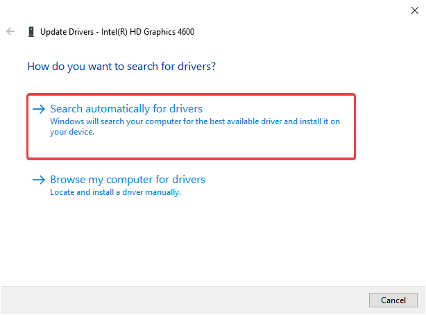 Buscar automáticamente controladores