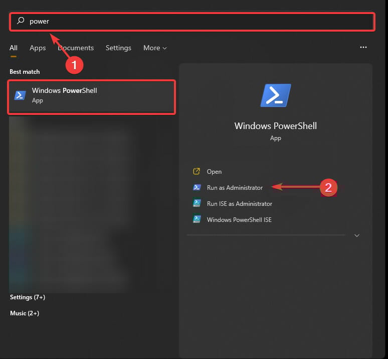 run powershell as administrator