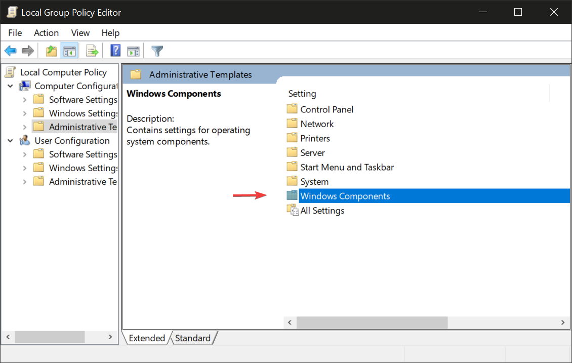 disable cortana windows 10