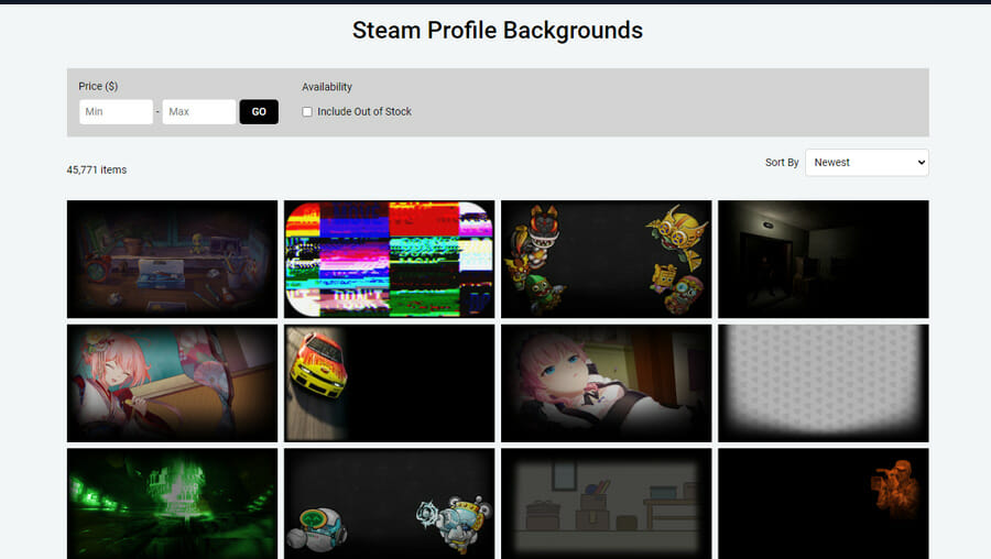 SteamBackgrounds.COM per il profilo