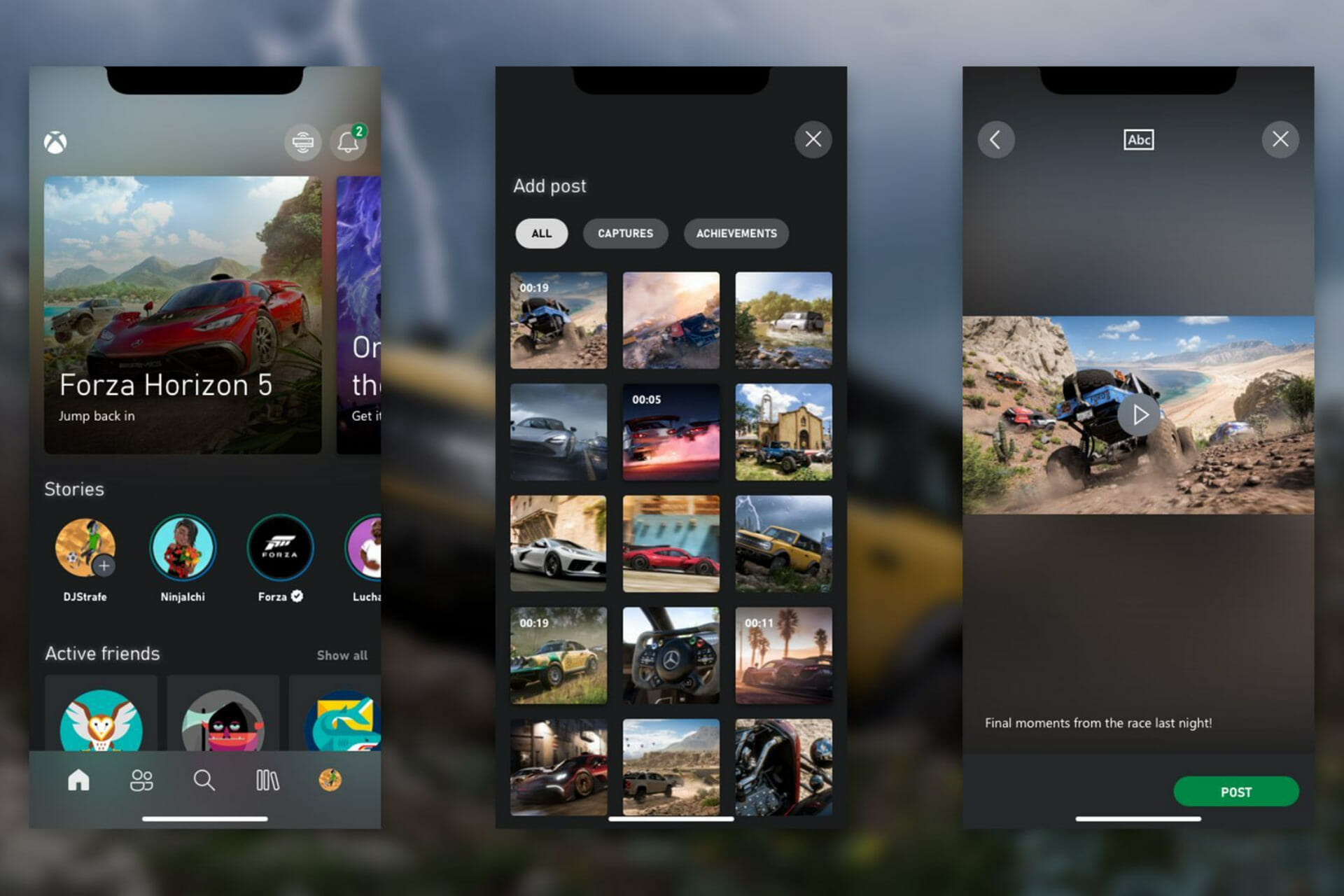 Stories are coming to the Android and iOS Xbox application