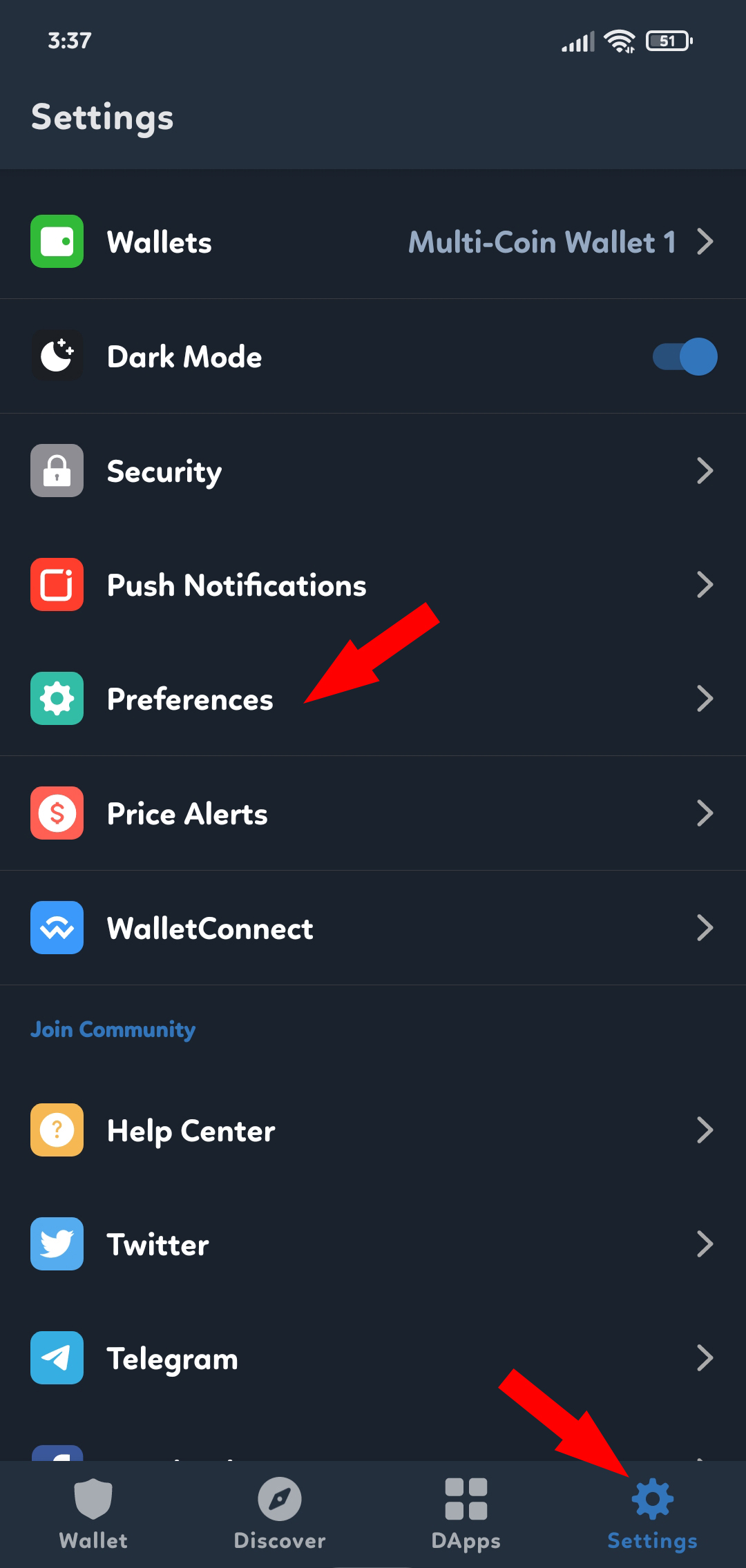 browser not working on trust wallet