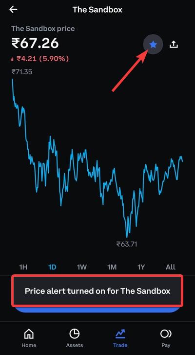 coinbase alerts not working
