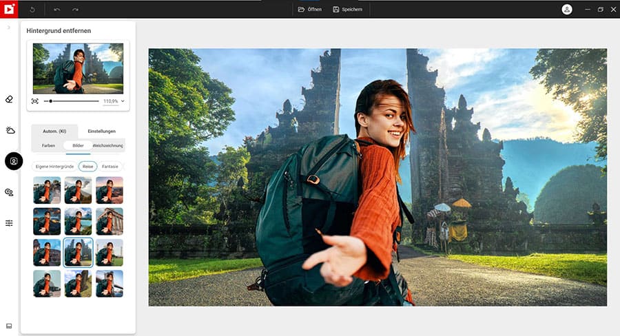 inpixio user interface