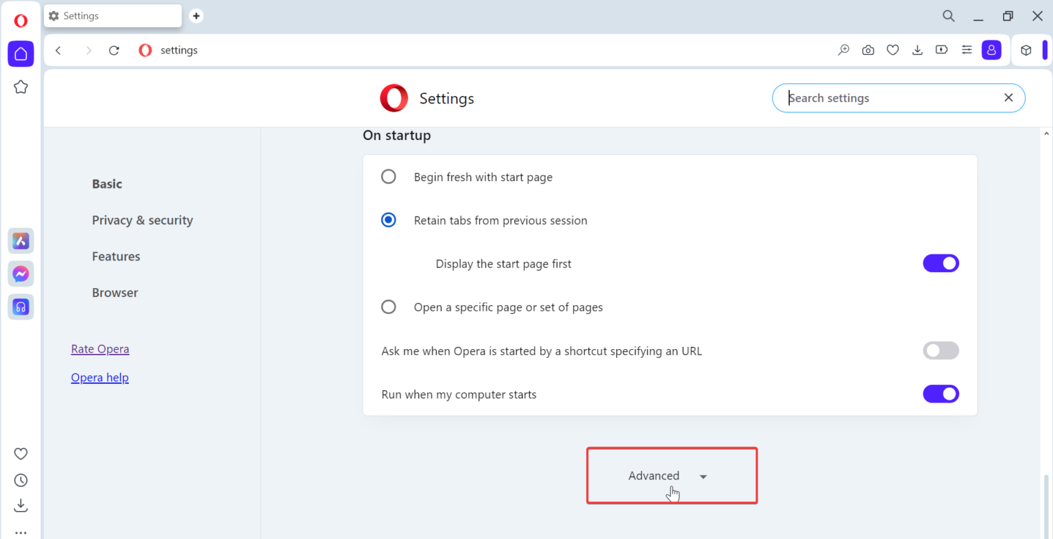 Opera Keeps Opening New Windows? How to Stop it [Fix]
