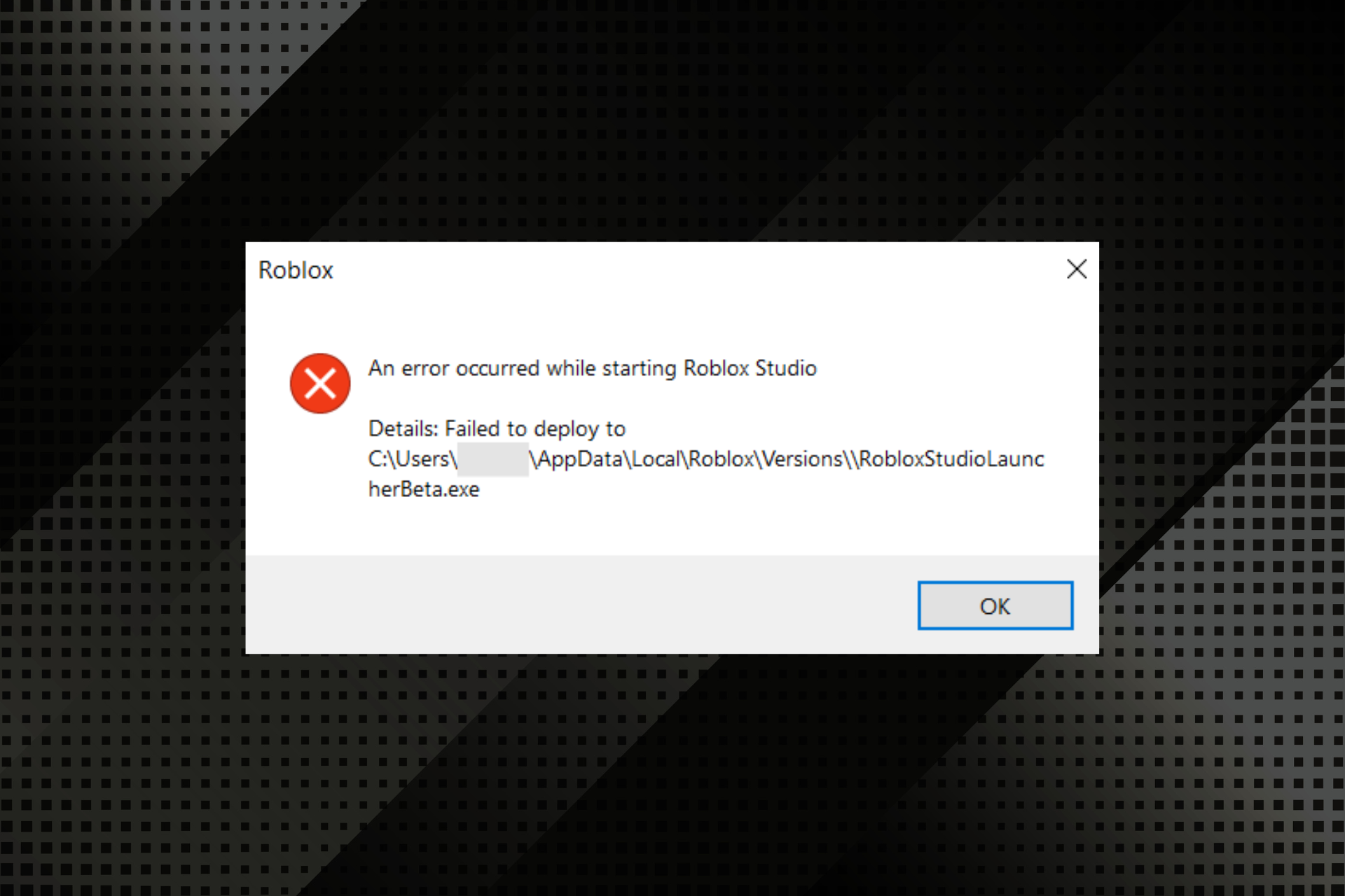 Roblox Studio Unable to open place error - Studio Bugs