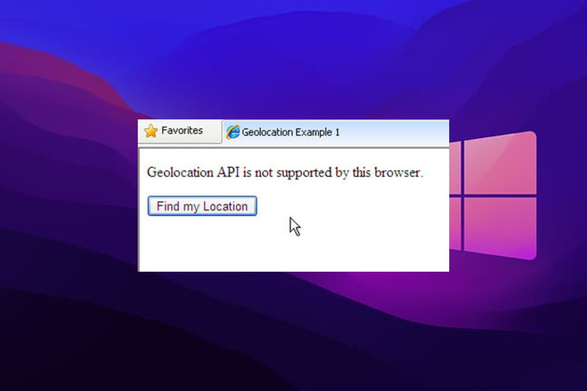 5 Ways to Bypass the Browser does not Support Geolocation Error