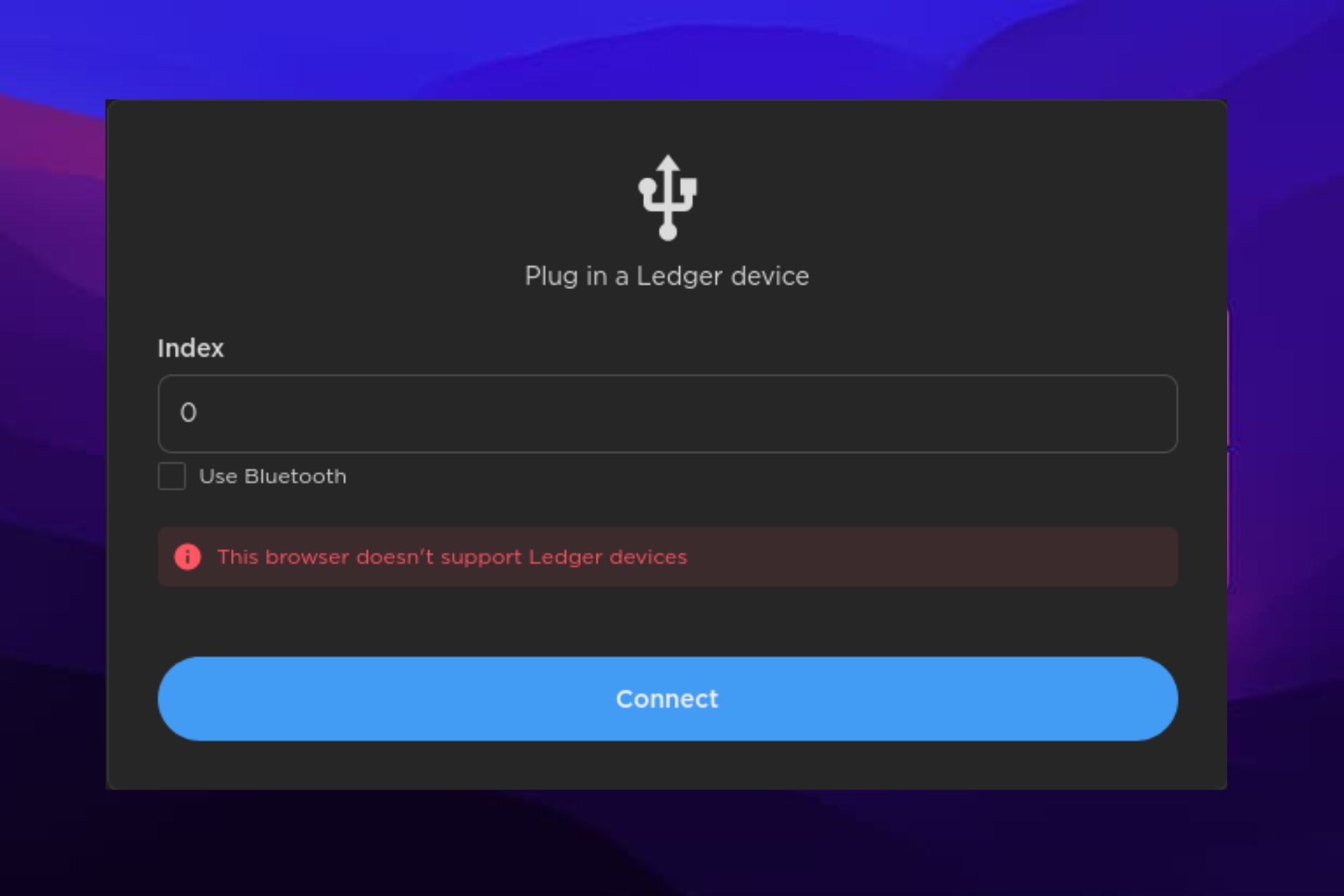 Fix: This Browser Doesn’t Support Ledger Devices