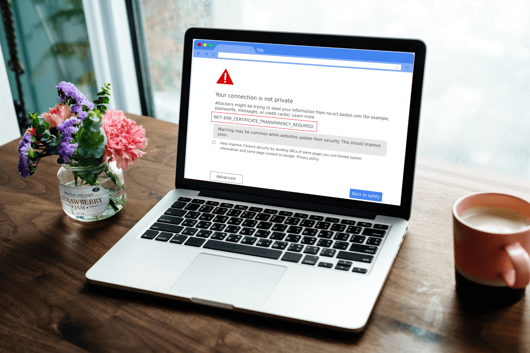 How to Fix the Certificate Transparency Required Error in Chrome
