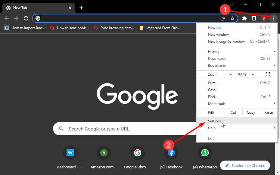 settings blerk error 5 aol mail