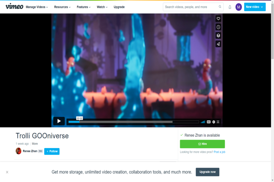 best browser for vimeo
