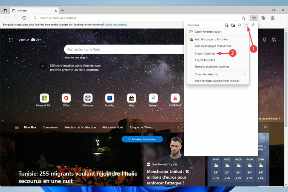 How to Import Your Favorites from Another Browser Into Edge