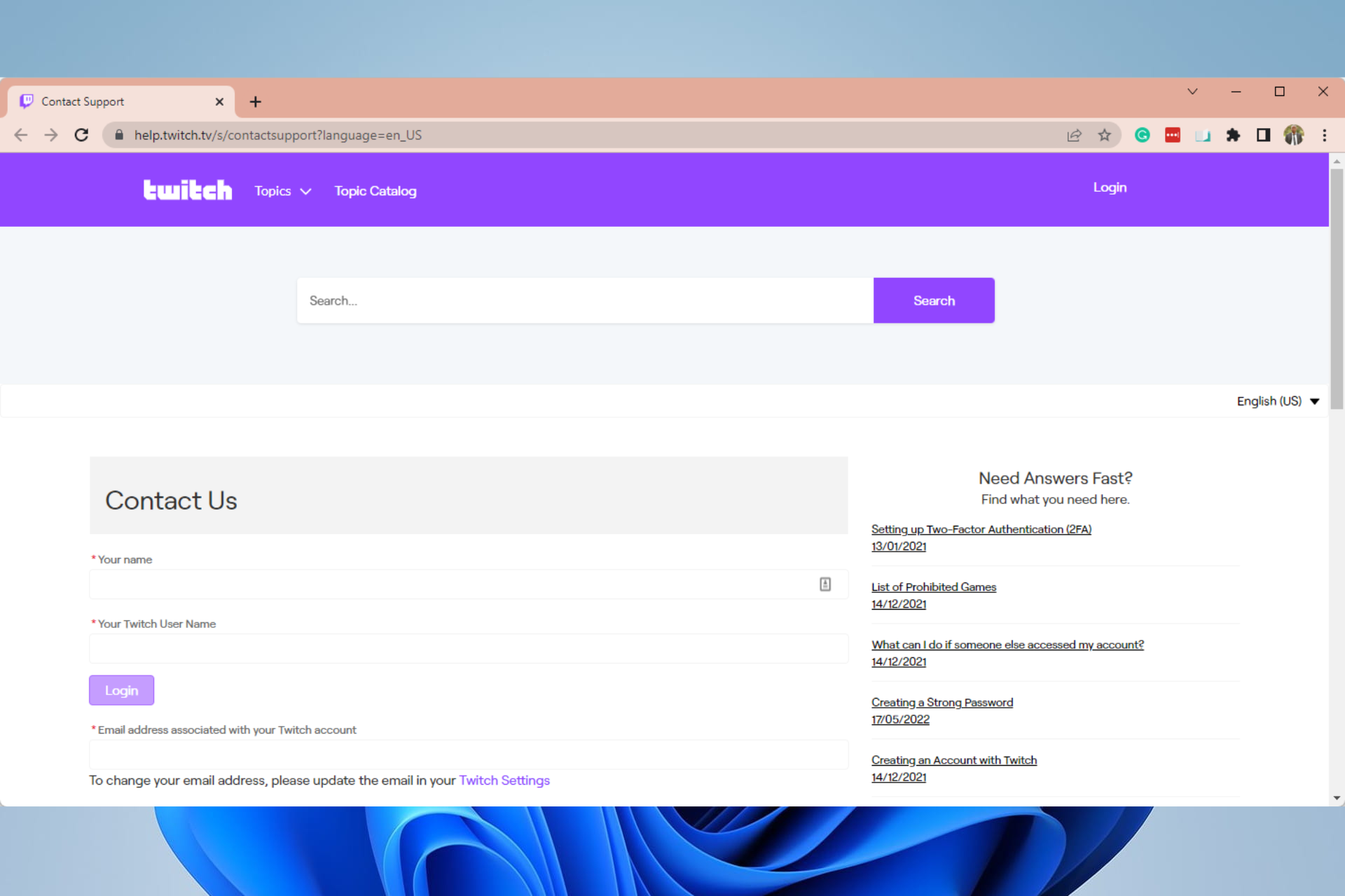 Twitch Password Reset Not Working? Here’s What to do