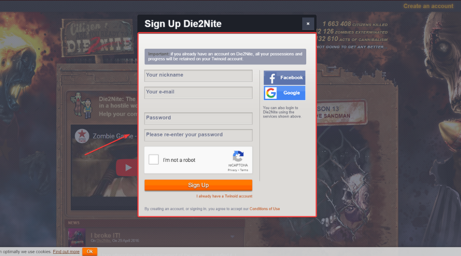 zombie games online