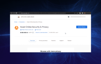 chrome browser avast online security
