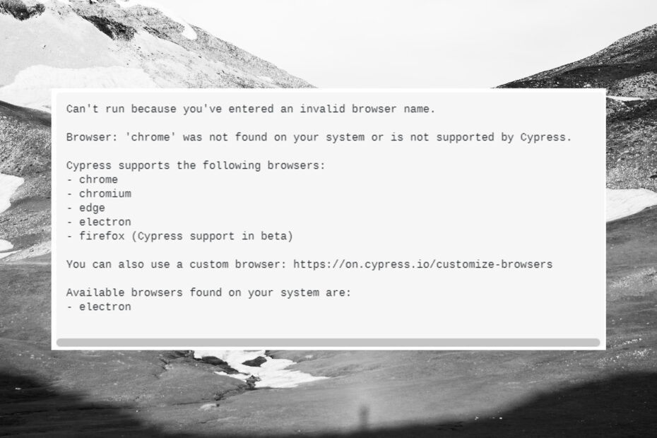 Fix: Chrome Was Not Found on Your System or is Not Supported