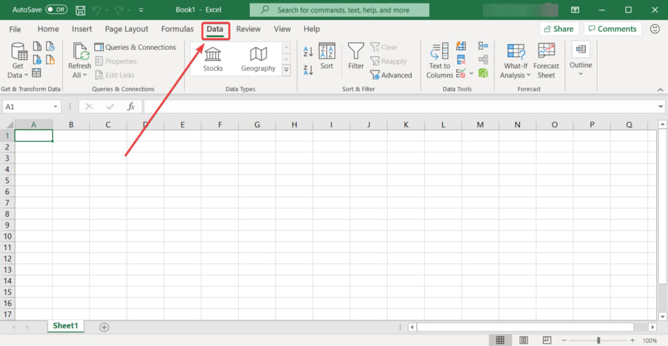 import data from pdf to excel ribbon