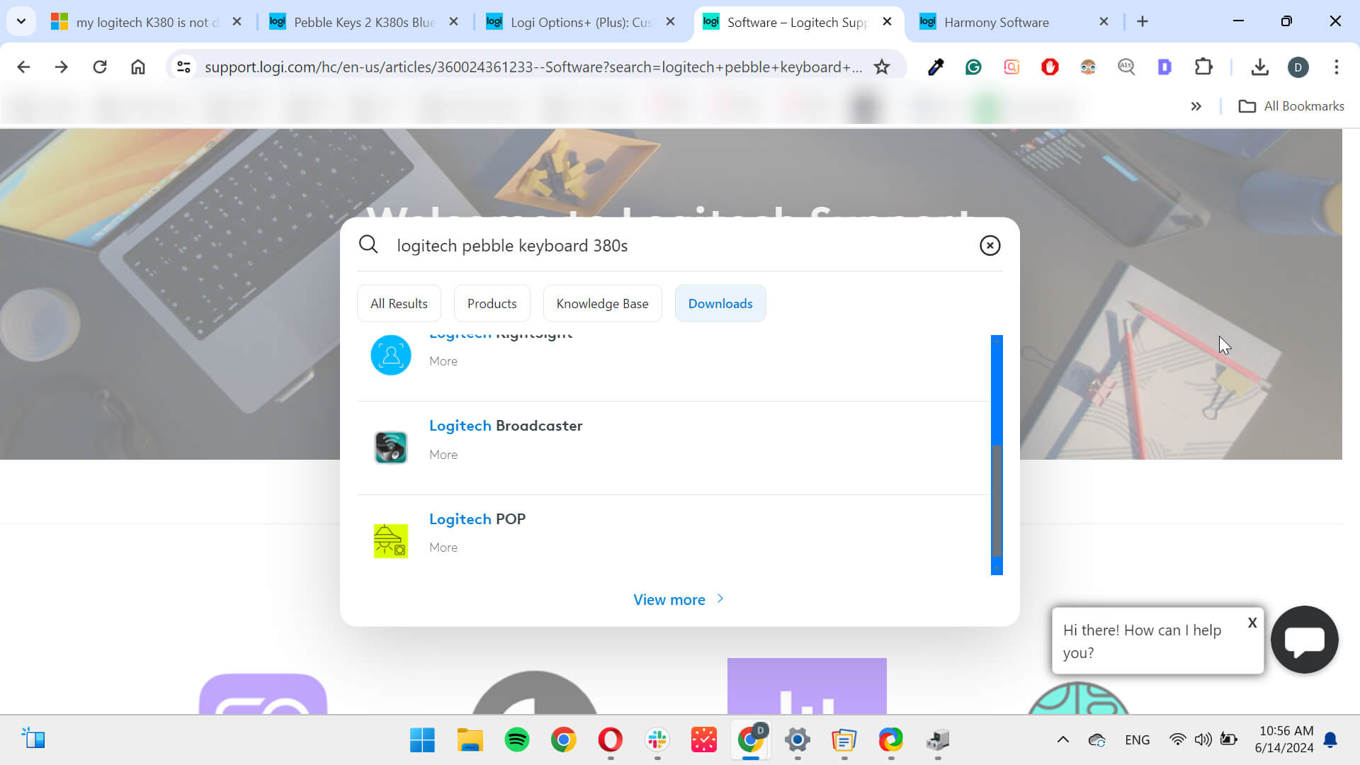 searching for device driver on manufacturer website