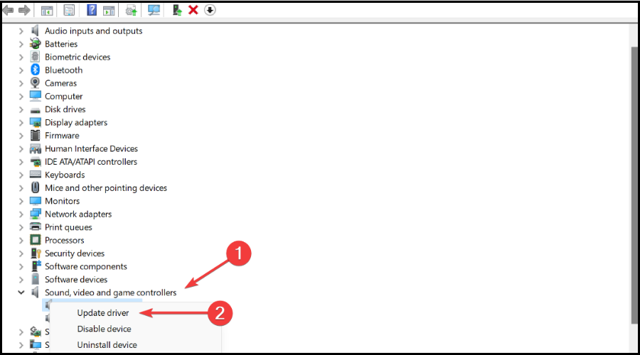 update controller driver