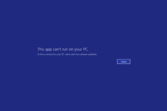 This App Can't Run on Your PC: 5 Tested Ways to Fix on Windows