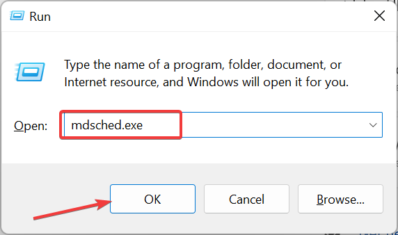 mdsched the computer has rebooted from bugcheck