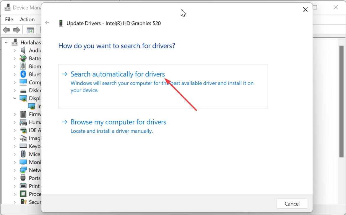 search automatically