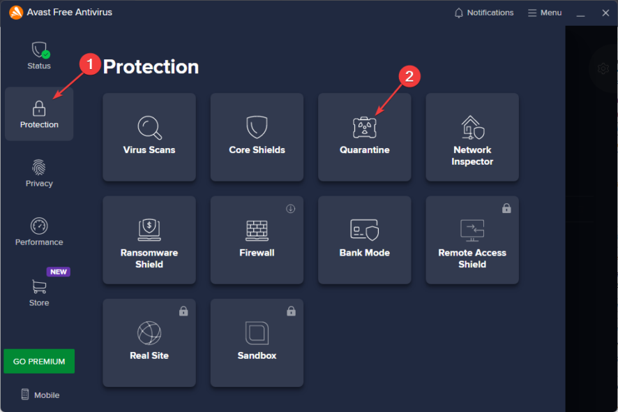 How to Fix Avast This File Cannot be Restored Error [Quick Guide]