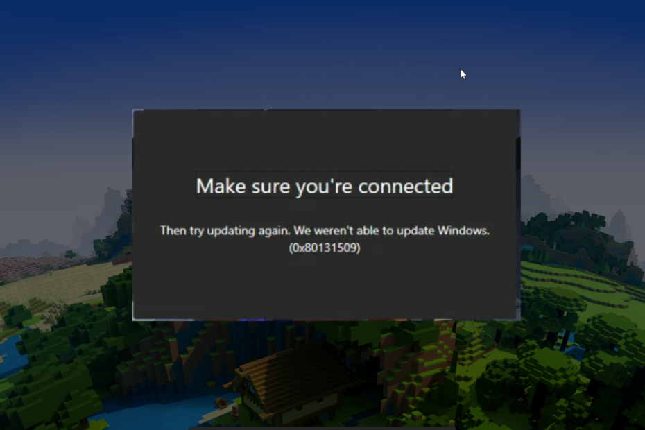 Minecraft Install Error 0x80131509: 3 Simple Fixes