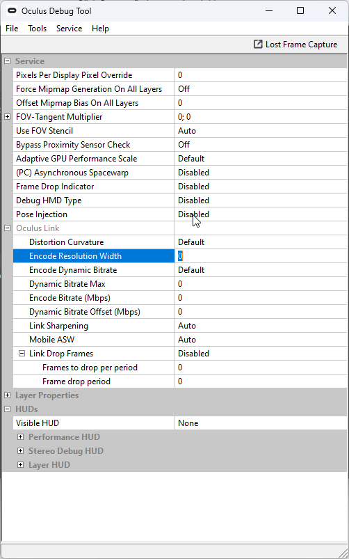 OculusDebugTool 2 -oculus link is not working