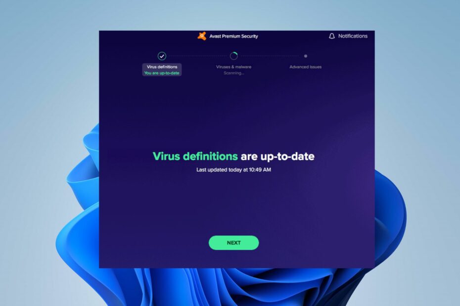 Avast Stuck on Installing Additional Definitions: Fixed in 3 Ways