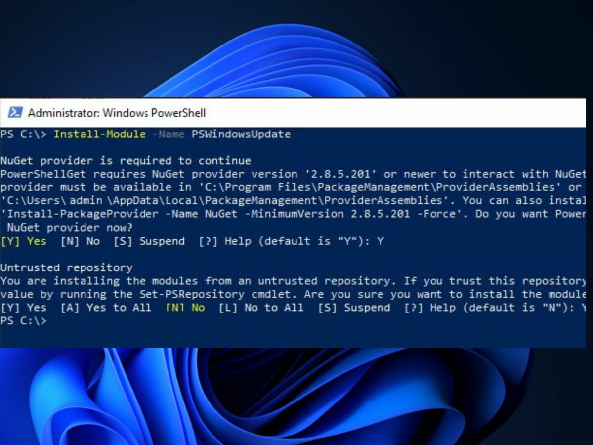 WuInstall - How to force Windows 10 updates to install using the command  line