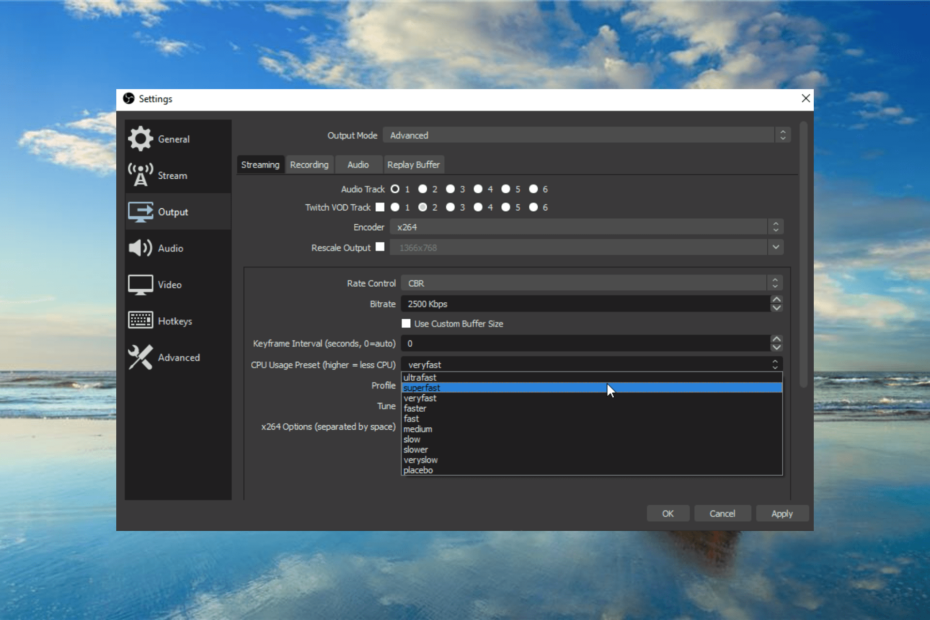 Fix: OBS High CPU Usage on Windows [5 Quick Ways]