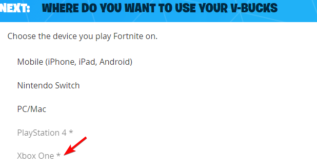select xbox