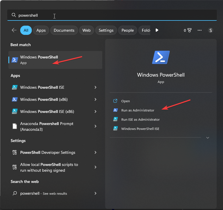 Powershell 2 -windows experience index windows 11