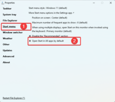 Show All Apps by Default in Windows 11 Start Menu [2 Tips]
