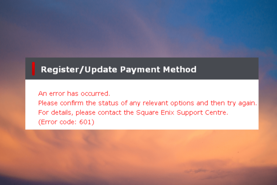 601 Error Square Enix Error Code 601: 3 Ways to Fix It Immediatly