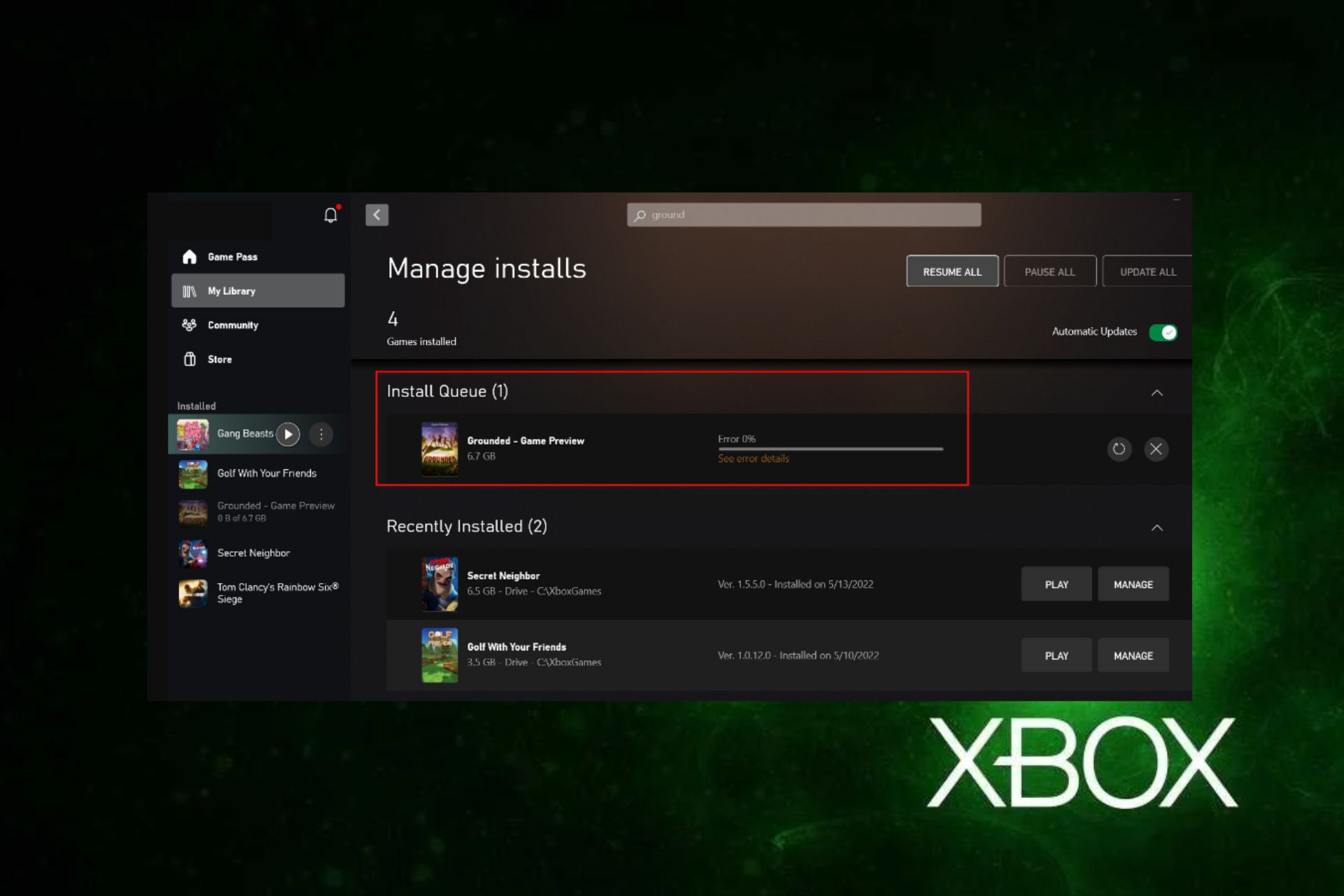 New Xbox Update Speeds Up Downloads While Games Are Suspended
