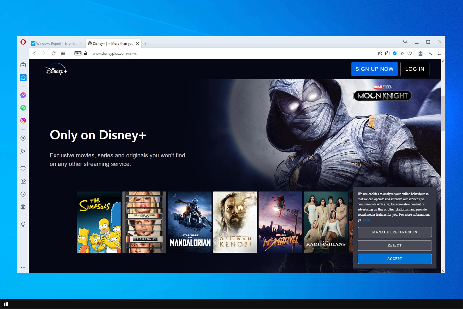 best browser for disney plus